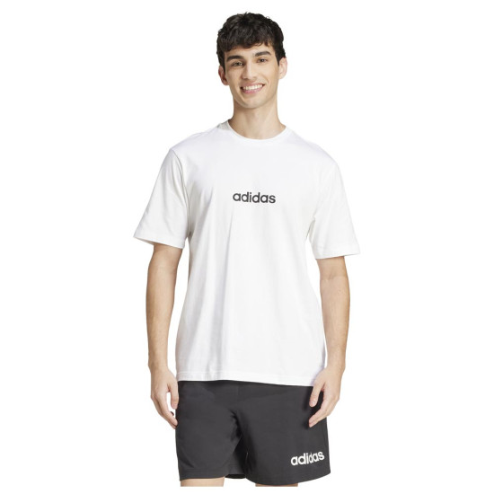 Adidas Ανδρική κοντομάνικη μπλούζα Essentials Linear Single Jersey Tee Adidas Ανδρική κοντομάνικη μπλούζα Essentials Linear Single Jersey Tee